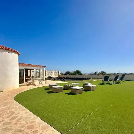 Las Rocas Con Piscina Privada De Piedra, Vista Mar, Jardines, Asadero Y Wifi Parque Holandes